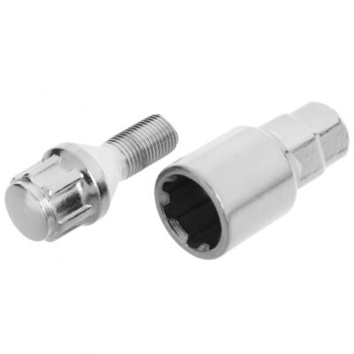 پیچ چرخ و رینگ ضد سرقت خودرو چیکال مدل M-34 مناسب برای پژو 206 مجموعه 6 عددی