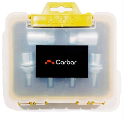 قفل رینگ خودرو ضد سرقت واشردار کاربار مدل CarBar_066 مناسب برای پژو پارس بسته 4 عددی